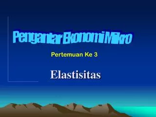 elastisitas