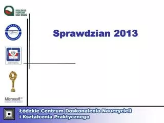 sprawdzian 2013