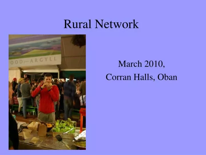 rural network