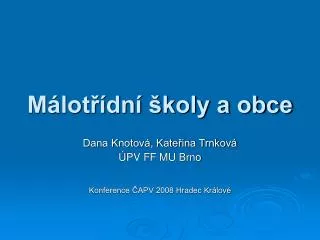 m lot dn koly a obce