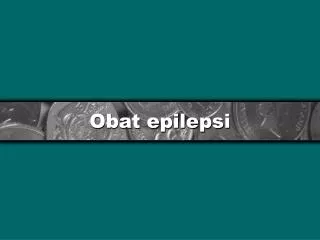 obat epilepsi