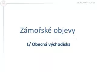 z mo sk objevy