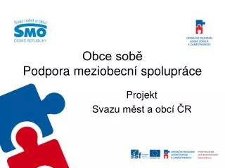 obce sob podpora meziobecn spolupr ce