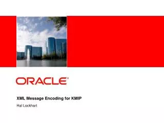 XML Message Encoding for KMIP