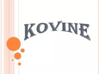 kovine