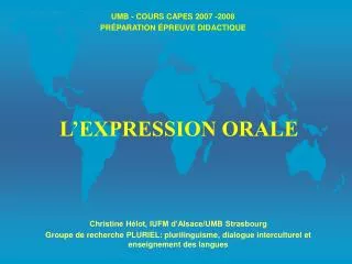 umb cours capes 2007 2008 pr paration preuve didactique