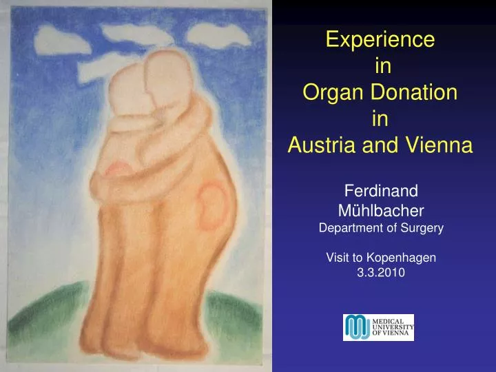 experience in organ donation in austria and vienna