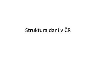 struktura dan v r