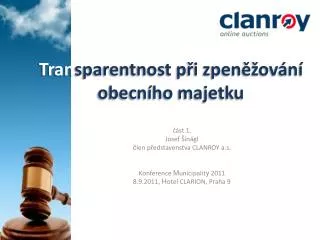 tran sparentnost p i zpen ov n obecn ho majetku