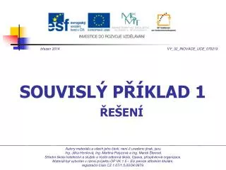 souvisl p klad 1 e en