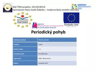 periodick pohyb