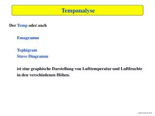 tempanalyse