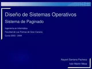 dise o de sistemas operativos