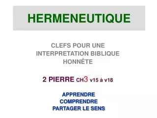 hermeneutique