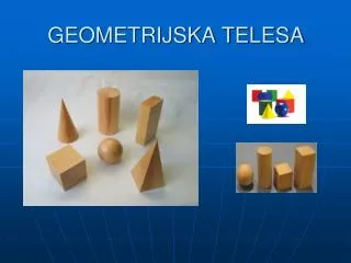 geometrijska telesa