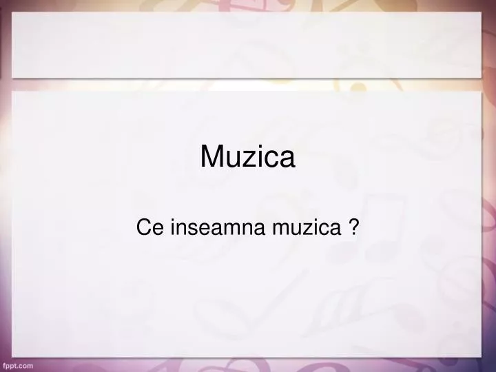 muzica