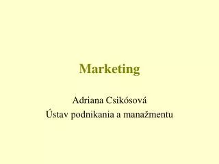 m arketing