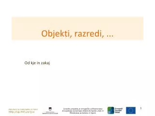 objekti razredi