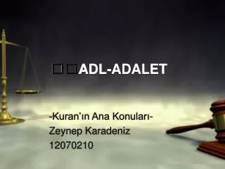 adl adalet