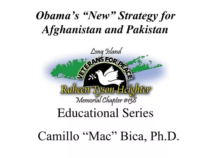 obama s new strategy for afghanistan and pakistan