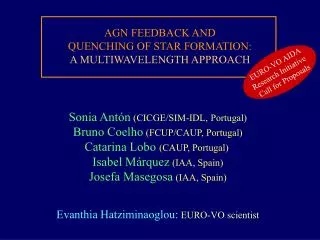 AGN FEEDBACK AND QUENCHING OF STAR FORMATION: A MULTIWAVELENGTH APPROACH