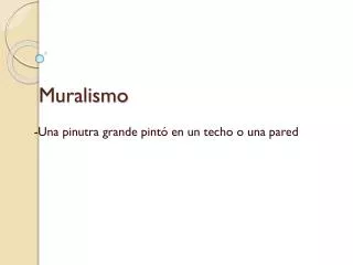 muralismo