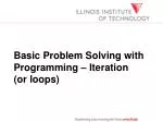 Understanding Iteration in Programming: Loops and Their Applications - slide 1