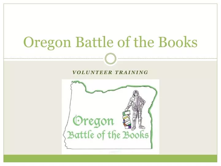 oregon battle of the books