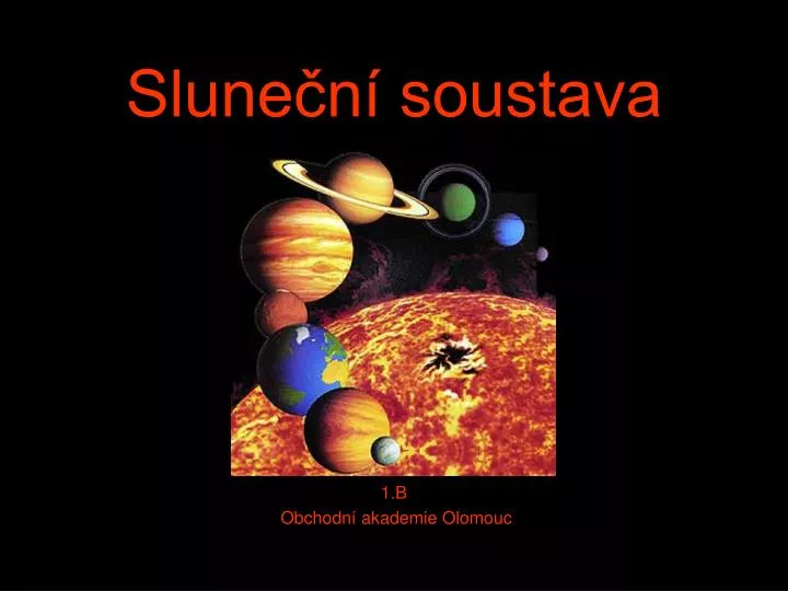 slune n soustava