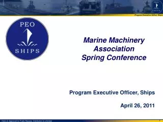 Marine Machinery Association Spring Conference