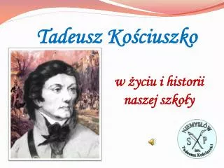 tadeusz ko ciuszko