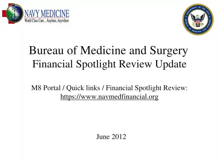 bureau of medicine and surgery