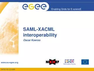 SAML-XACML interoperability