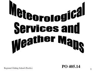 Meteorological Services and Weather Maps