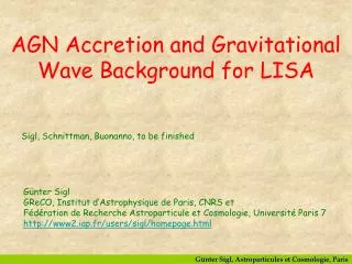 AGN Accretion and Gravitational Wave Background for LISA