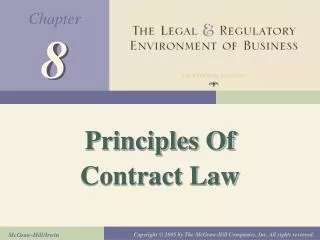 Principles Of Contract Law