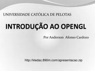 introdu o ao opengl
