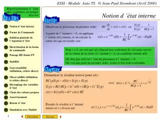 notion d tat interne
