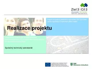 realizace projektu