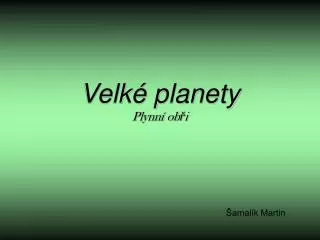velk planety plynn ob i
