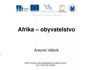 afrika obyvatelstvo
