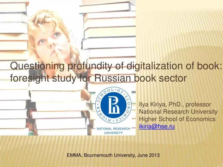 questioning profundity of digitalization of book foresight study for russian book sector