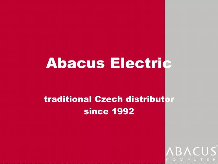 abacus electric
