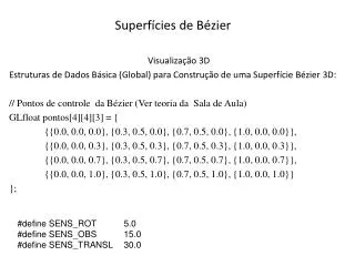 superf cies de b zier