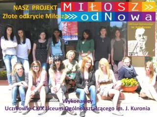 nasz projekt z ote odkrycie mi osza