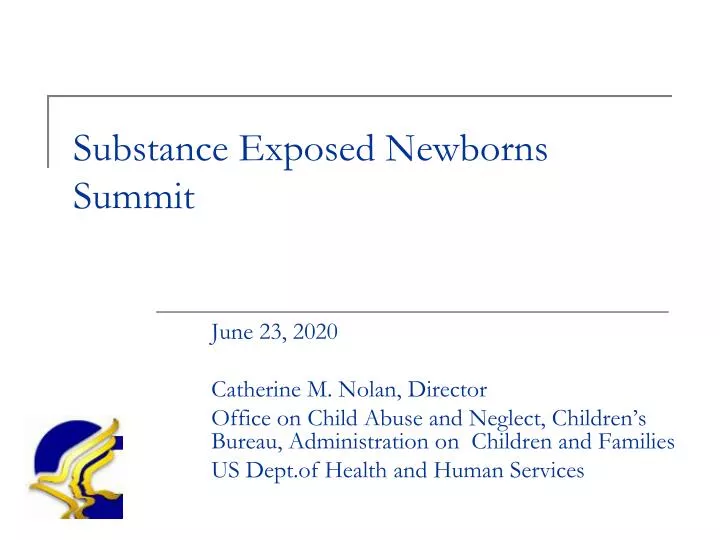 substance exposed newborns summit