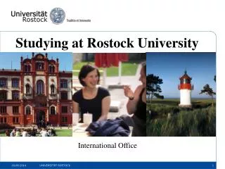 Studying at Rostock University