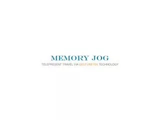 MEMORY JOG