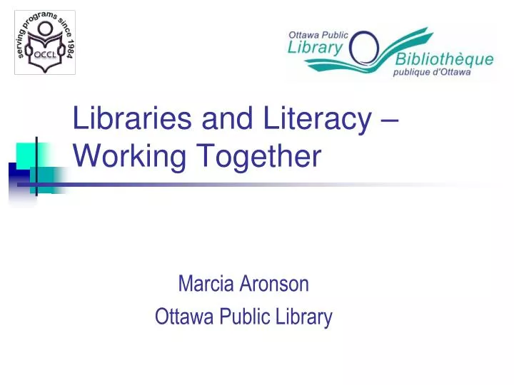libraries and literacy working together