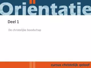 deel 1